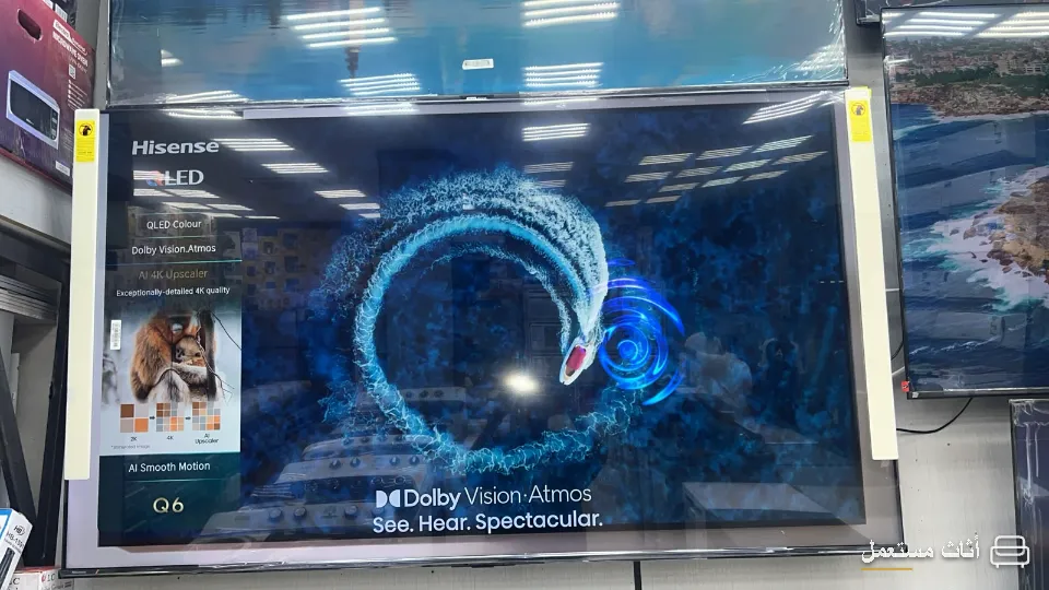 شاشة هايسنس Hisense QLED موديل Q6، — صورة 2