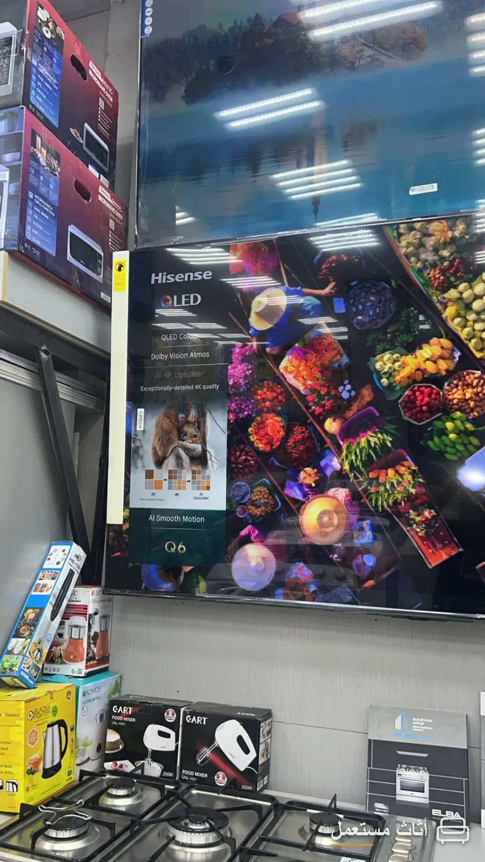 شاشة هايسنس Hisense QLED موديل Q6، — صورة 1