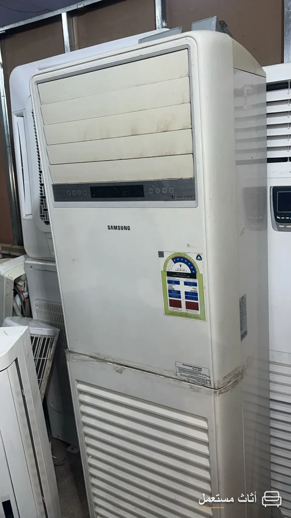 مكيف دولابي سامسونج Samsung Digital Inverter مستعمل — صورة 1