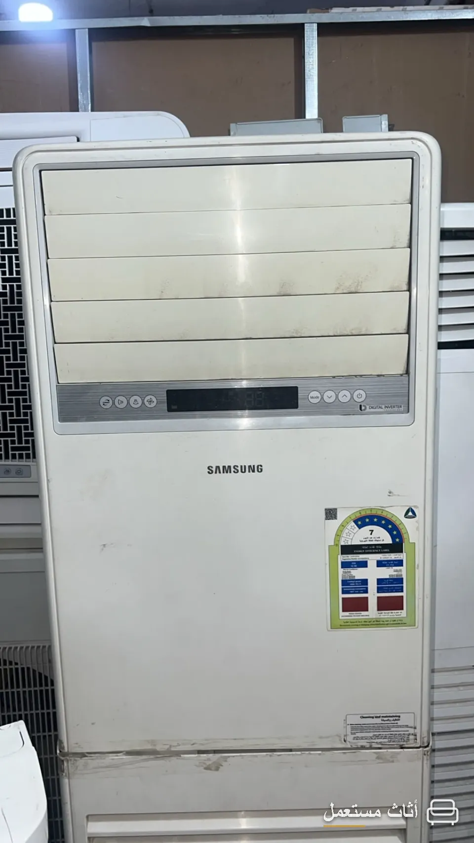 مكيف دولابي سامسونج Samsung Digital Inverter مستعمل — صورة 2